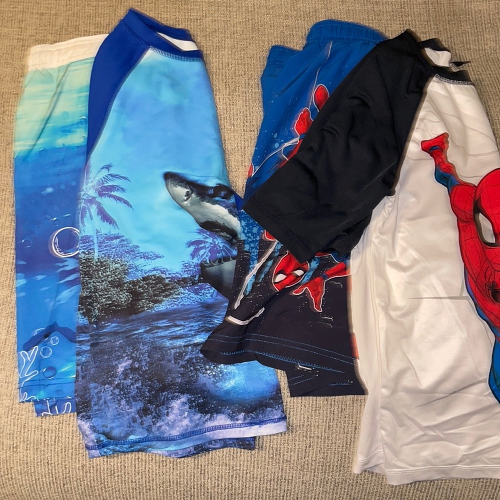 Boys two piece swim suits